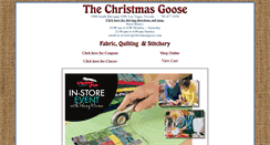 Desktop Screenshot of christmasgoose.com